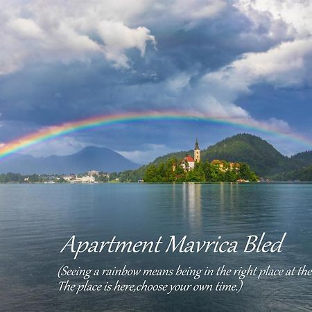 Apartment Mavrica Bled, Quiet Location, With A View Of The Lake Dış mekan fotoğraf